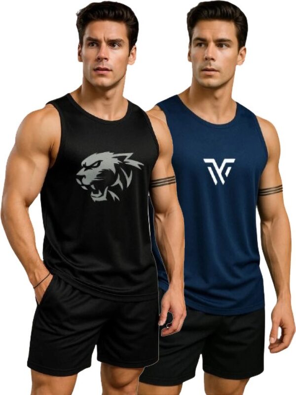 dashzone Pack of 2 Men Vest